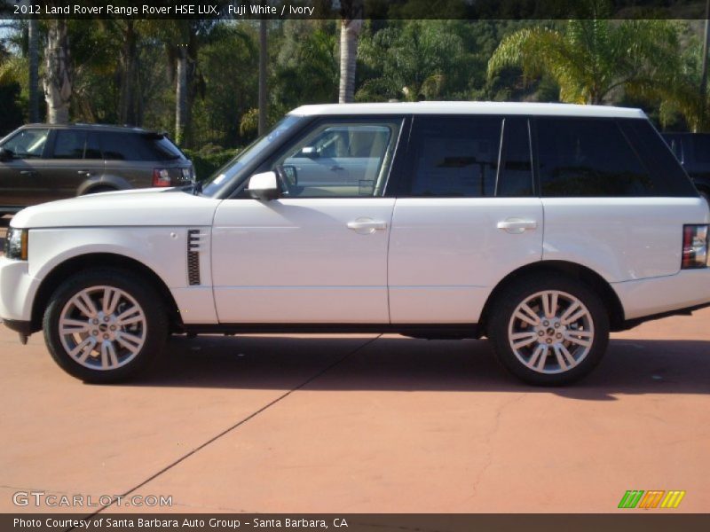 Fuji White / Ivory 2012 Land Rover Range Rover HSE LUX
