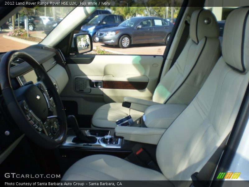 Fuji White / Ivory 2012 Land Rover Range Rover HSE LUX