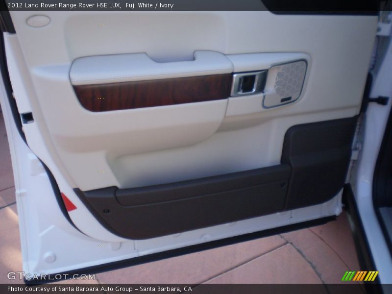 Fuji White / Ivory 2012 Land Rover Range Rover HSE LUX