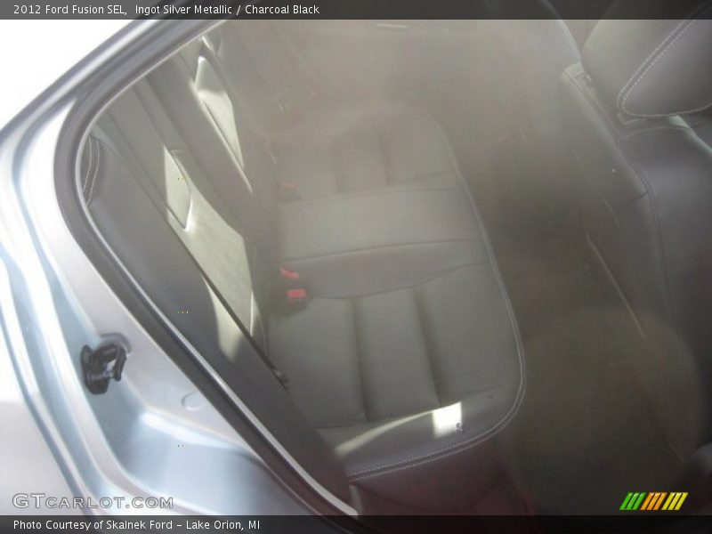 Ingot Silver Metallic / Charcoal Black 2012 Ford Fusion SEL