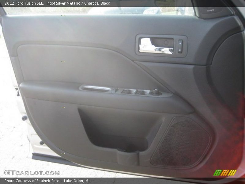 Ingot Silver Metallic / Charcoal Black 2012 Ford Fusion SEL