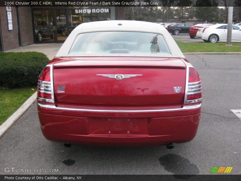 Inferno Red Crystal Pearl / Dark Slate Gray/Light Slate Gray 2006 Chrysler 300 C HEMI
