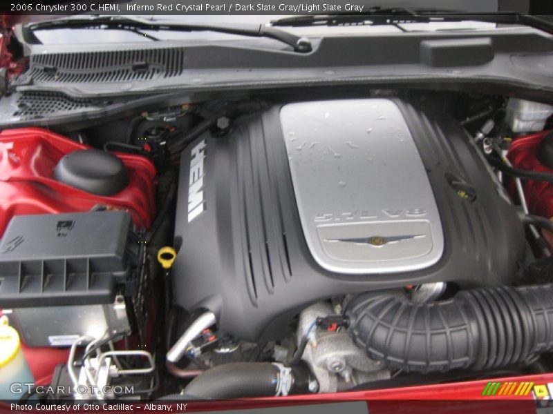 Inferno Red Crystal Pearl / Dark Slate Gray/Light Slate Gray 2006 Chrysler 300 C HEMI