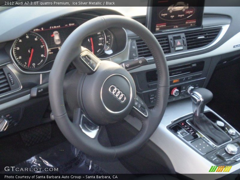 Dashboard of 2012 A7 3.0T quattro Premium