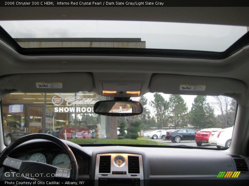 Inferno Red Crystal Pearl / Dark Slate Gray/Light Slate Gray 2006 Chrysler 300 C HEMI