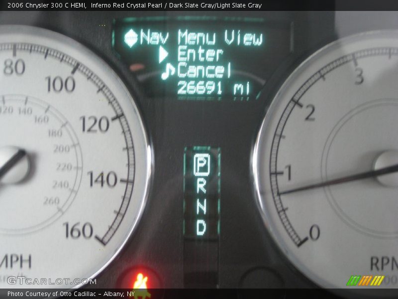 Inferno Red Crystal Pearl / Dark Slate Gray/Light Slate Gray 2006 Chrysler 300 C HEMI