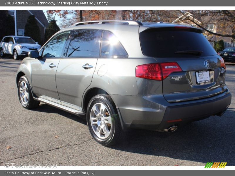 Sterling Gray Metallic / Ebony 2008 Acura MDX Technology