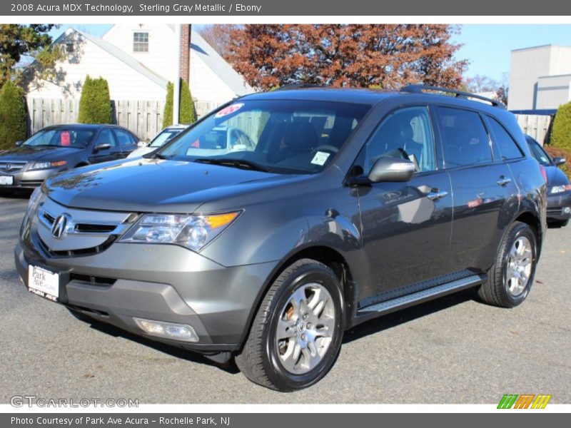 Sterling Gray Metallic / Ebony 2008 Acura MDX Technology
