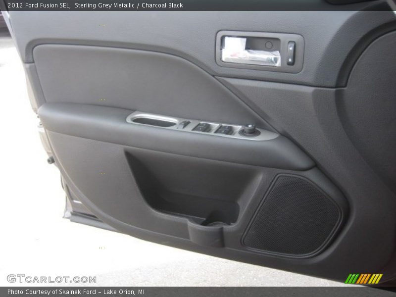 Sterling Grey Metallic / Charcoal Black 2012 Ford Fusion SEL
