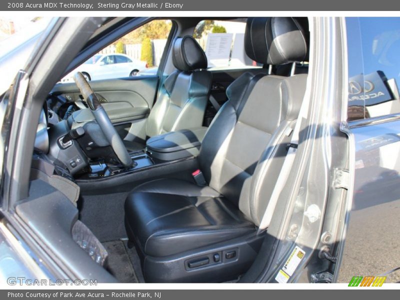 Sterling Gray Metallic / Ebony 2008 Acura MDX Technology