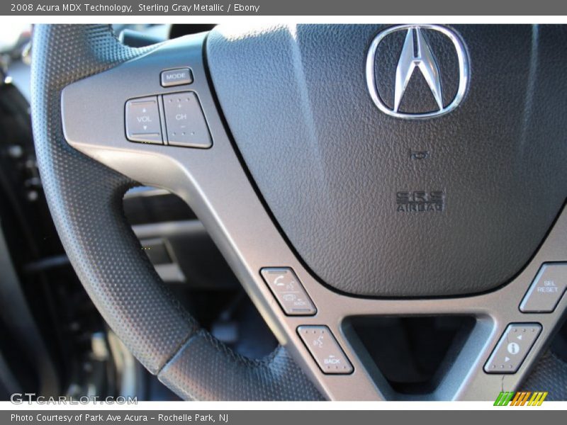 Sterling Gray Metallic / Ebony 2008 Acura MDX Technology
