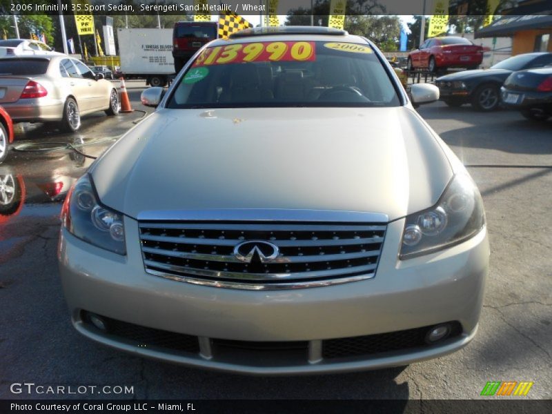 Serengeti Sand Metallic / Wheat 2006 Infiniti M 35 Sport Sedan