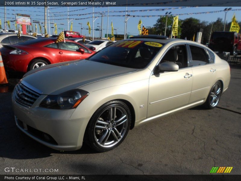 Serengeti Sand Metallic / Wheat 2006 Infiniti M 35 Sport Sedan