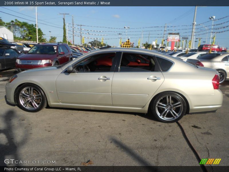 Serengeti Sand Metallic / Wheat 2006 Infiniti M 35 Sport Sedan