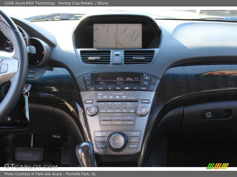 Sterling Gray Metallic / Ebony 2008 Acura MDX Technology