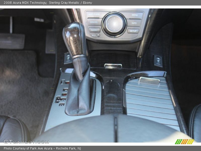 Sterling Gray Metallic / Ebony 2008 Acura MDX Technology
