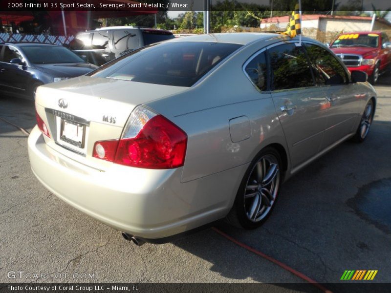 Serengeti Sand Metallic / Wheat 2006 Infiniti M 35 Sport Sedan