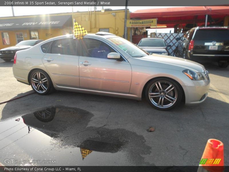 Serengeti Sand Metallic / Wheat 2006 Infiniti M 35 Sport Sedan