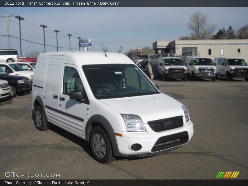 Front 3/4 View of 2012 Transit Connect XLT Van