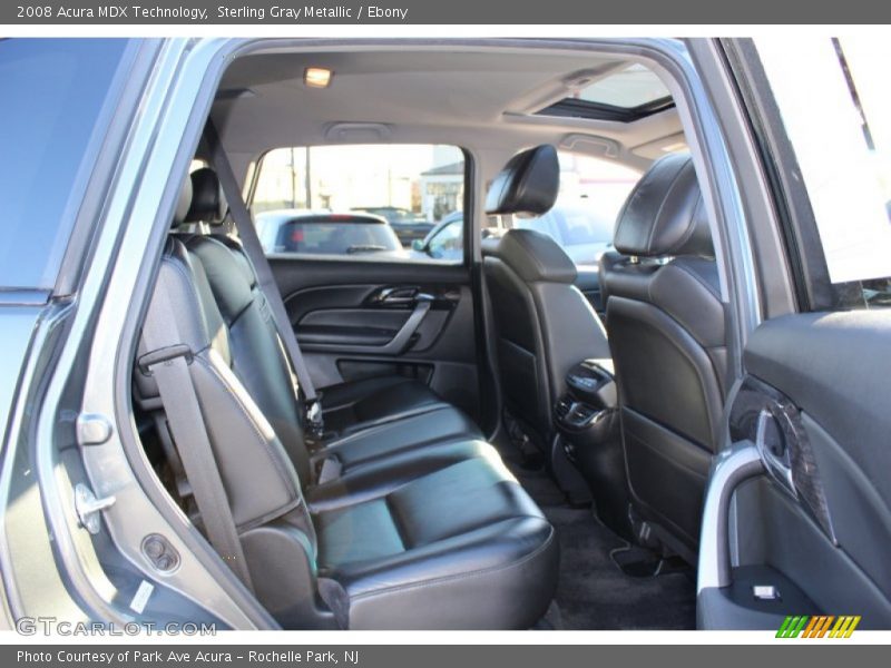 Sterling Gray Metallic / Ebony 2008 Acura MDX Technology