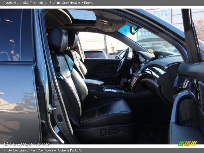 Sterling Gray Metallic / Ebony 2008 Acura MDX Technology