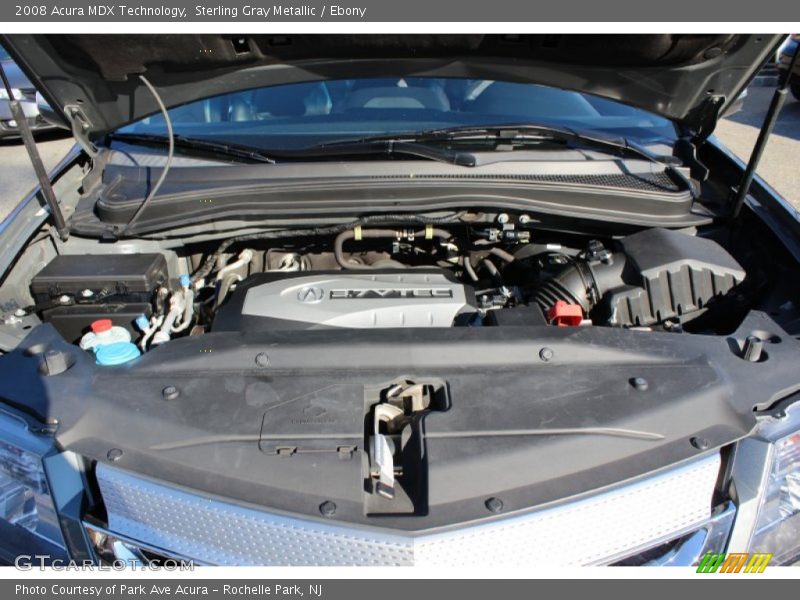 Sterling Gray Metallic / Ebony 2008 Acura MDX Technology