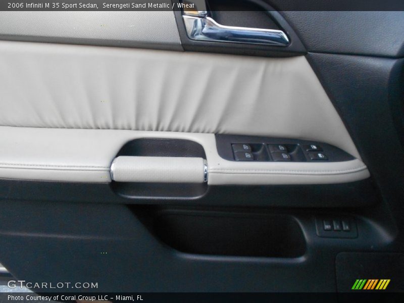 Serengeti Sand Metallic / Wheat 2006 Infiniti M 35 Sport Sedan