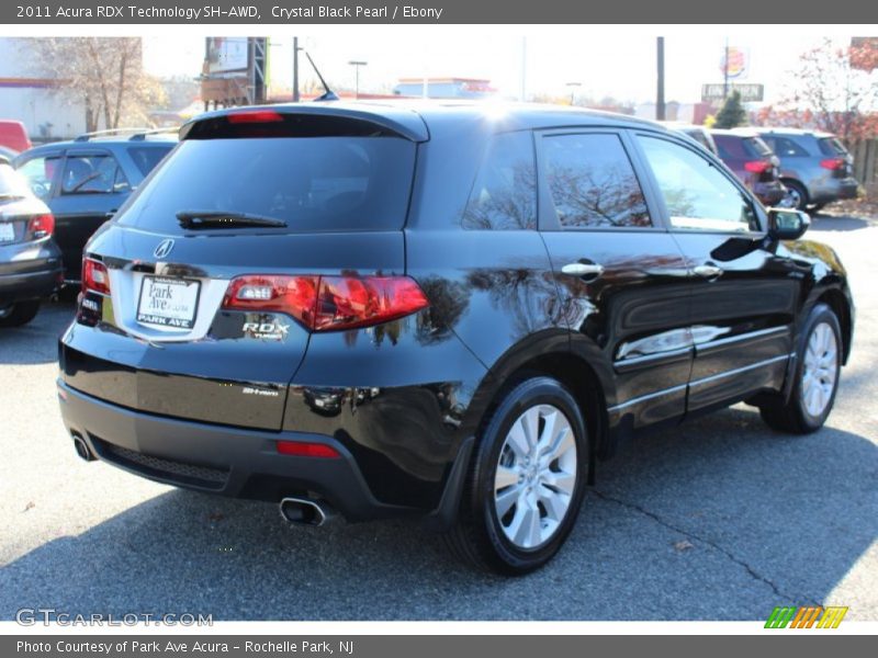 Crystal Black Pearl / Ebony 2011 Acura RDX Technology SH-AWD