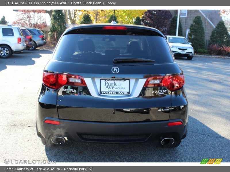 Crystal Black Pearl / Ebony 2011 Acura RDX Technology SH-AWD