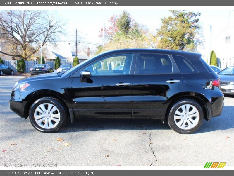 Crystal Black Pearl / Ebony 2011 Acura RDX Technology SH-AWD