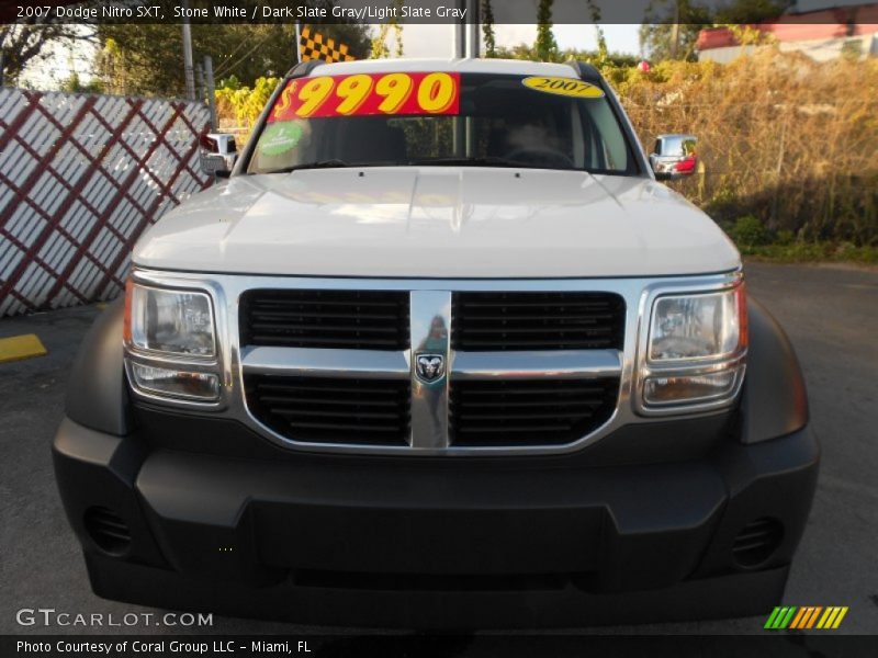 Stone White / Dark Slate Gray/Light Slate Gray 2007 Dodge Nitro SXT