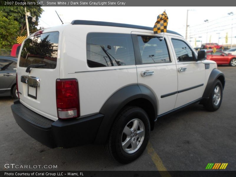 Stone White / Dark Slate Gray/Light Slate Gray 2007 Dodge Nitro SXT