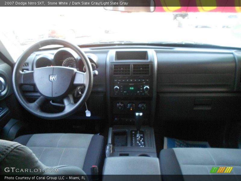 Stone White / Dark Slate Gray/Light Slate Gray 2007 Dodge Nitro SXT