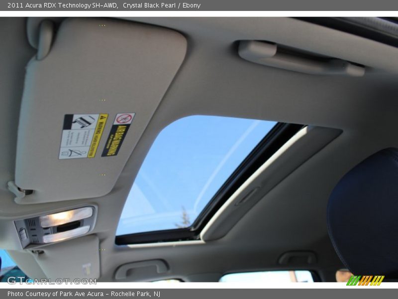 Crystal Black Pearl / Ebony 2011 Acura RDX Technology SH-AWD