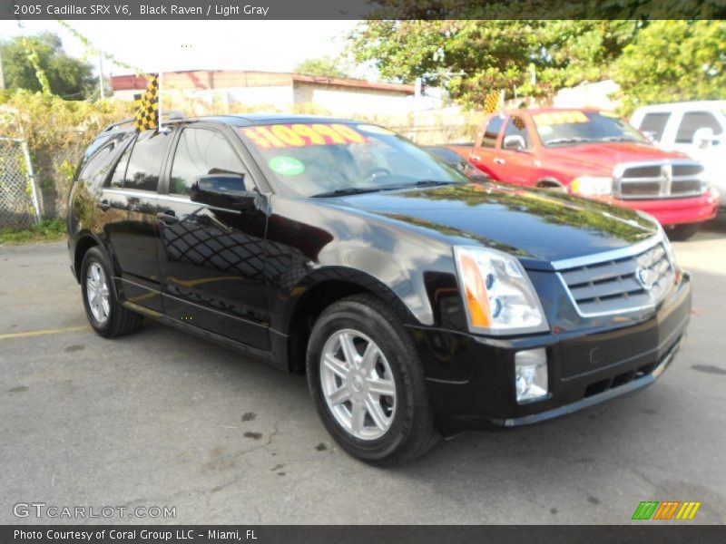 Black Raven / Light Gray 2005 Cadillac SRX V6