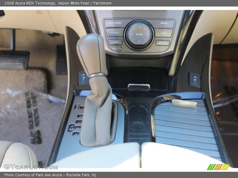 Aspen White Pearl / Parchment 2008 Acura MDX Technology