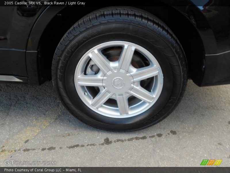 Black Raven / Light Gray 2005 Cadillac SRX V6