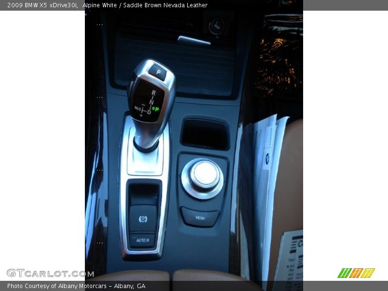 Alpine White / Saddle Brown Nevada Leather 2009 BMW X5 xDrive30i