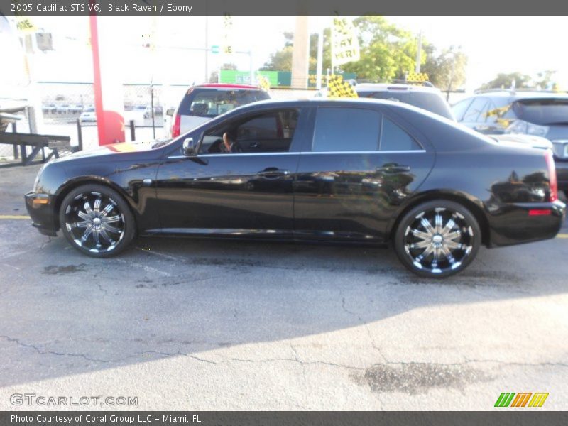 Black Raven / Ebony 2005 Cadillac STS V6