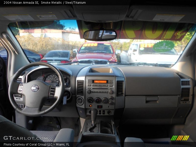 Smoke Metallic / Steel/Titanium 2004 Nissan Armada SE