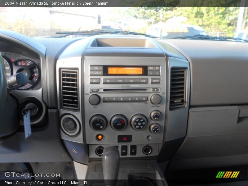 Smoke Metallic / Steel/Titanium 2004 Nissan Armada SE
