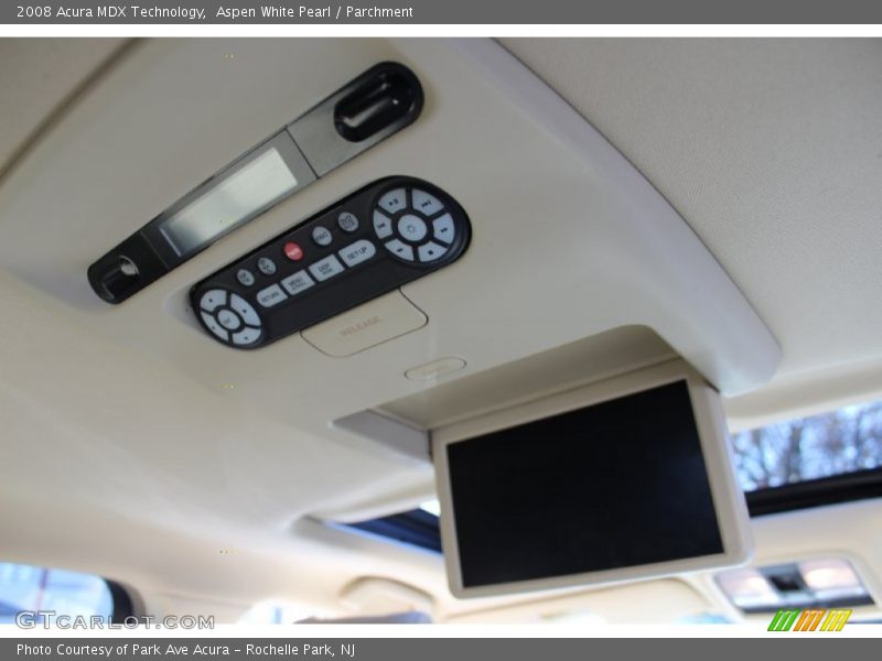 Aspen White Pearl / Parchment 2008 Acura MDX Technology