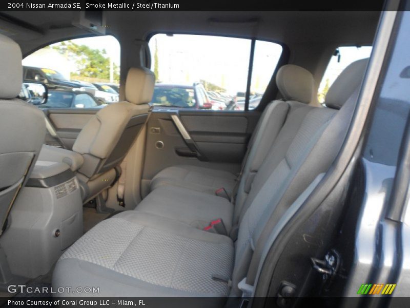 Smoke Metallic / Steel/Titanium 2004 Nissan Armada SE
