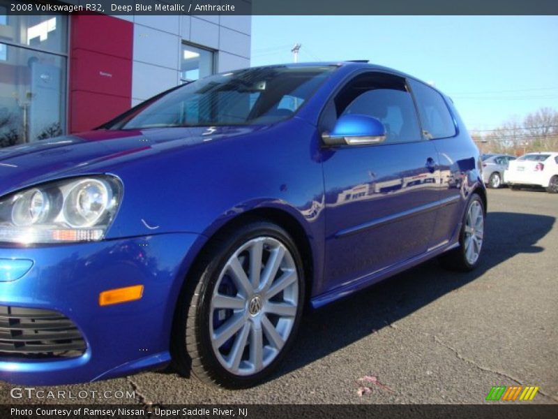 Deep Blue Metallic / Anthracite 2008 Volkswagen R32