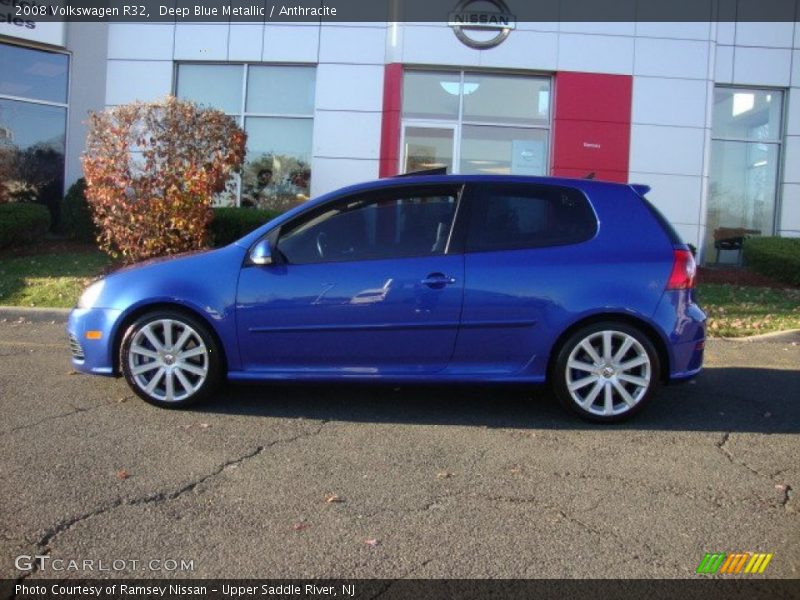 Deep Blue Metallic / Anthracite 2008 Volkswagen R32