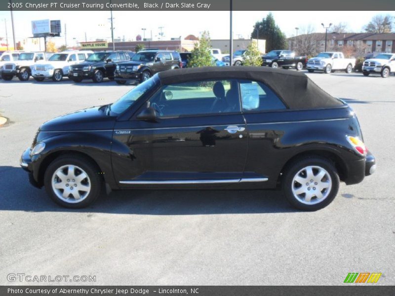 Black / Dark Slate Gray 2005 Chrysler PT Cruiser Touring Convertible