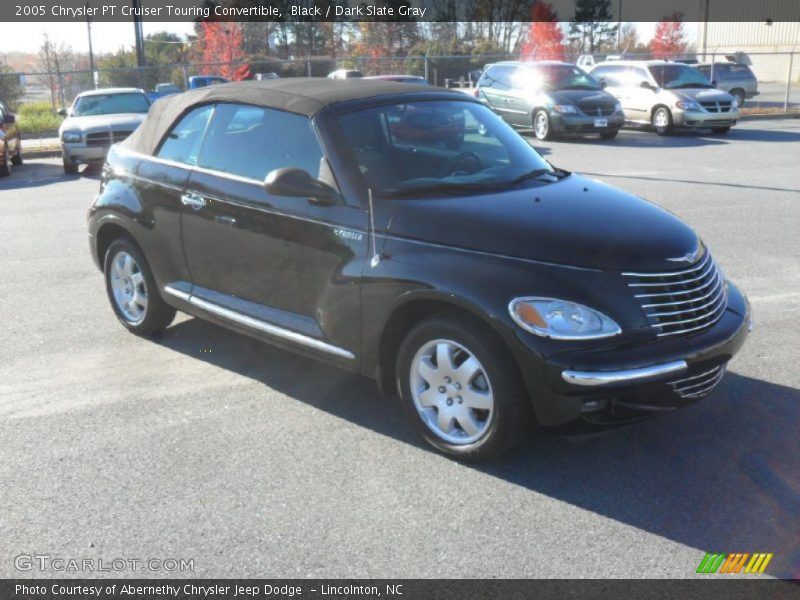 Black / Dark Slate Gray 2005 Chrysler PT Cruiser Touring Convertible