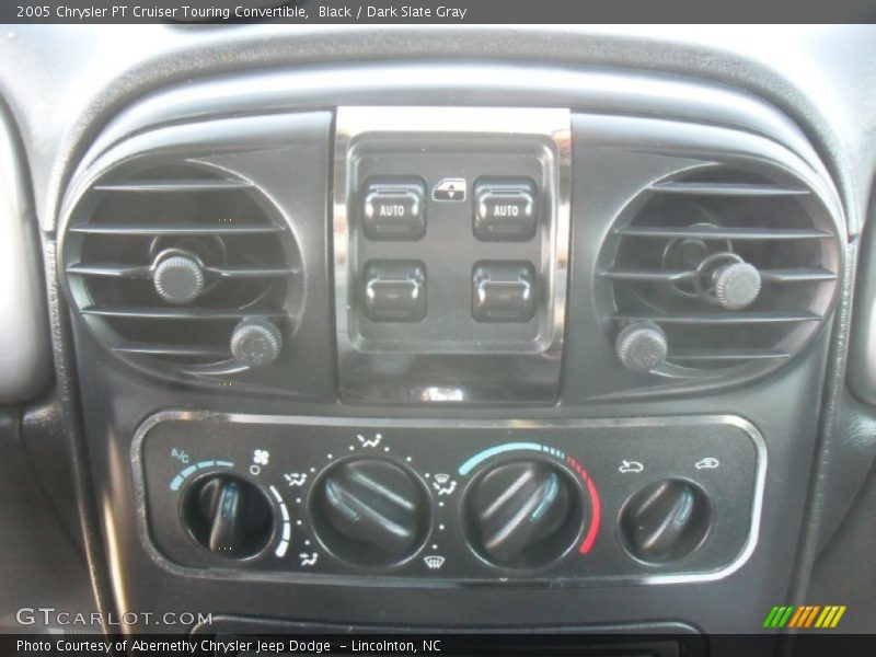 Black / Dark Slate Gray 2005 Chrysler PT Cruiser Touring Convertible