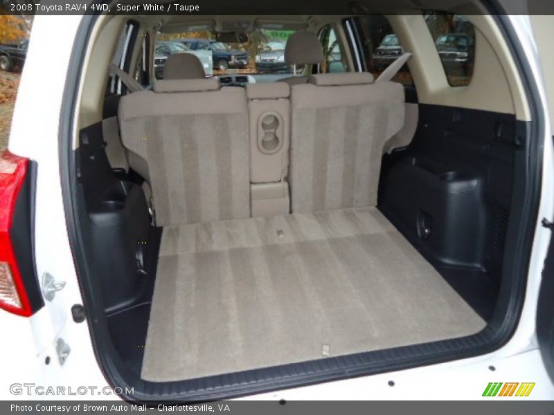 Super White / Taupe 2008 Toyota RAV4 4WD