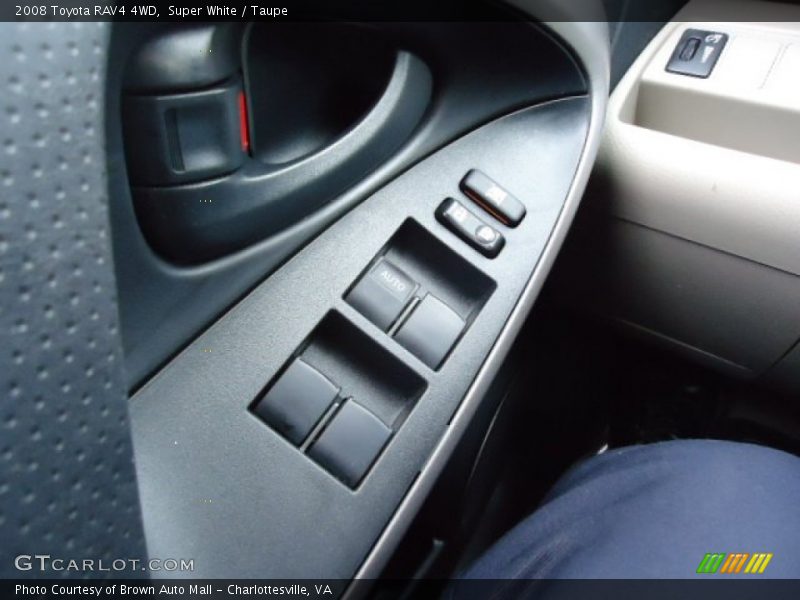 Super White / Taupe 2008 Toyota RAV4 4WD